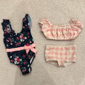 Janie and Jack Floral Swimsuit